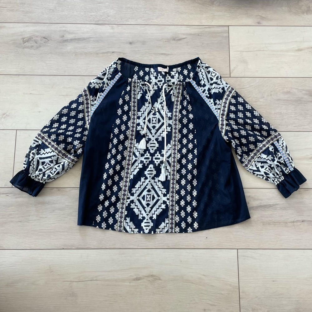 NWOT Tory Burch Navy Tunic